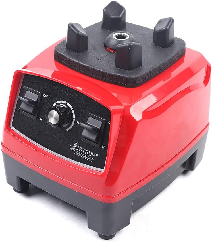 Xuthusman 3HP 2 Liter Professional Milkshake & Juice Blender - Heavy Duty Commercial Power Blender - Smoothie Mixer - 2200W - Red