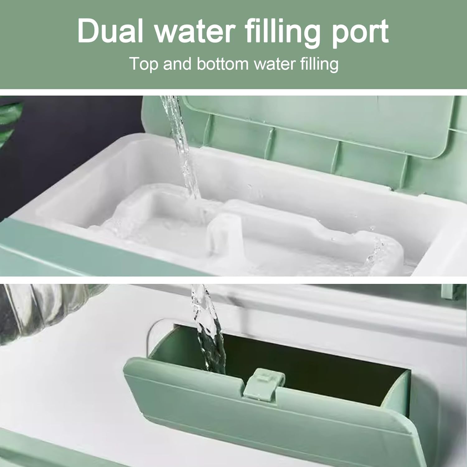 Portable Swamp Cooler, Evaporative Air Cooler, 10.5 Gal Water Tank, 4 Ice Packs, 3 Wind Speeds, Swamp Air Conditioner for Indoor, Outdoor, Garage(47x34x101cm(18.5x13.4x39.8in))