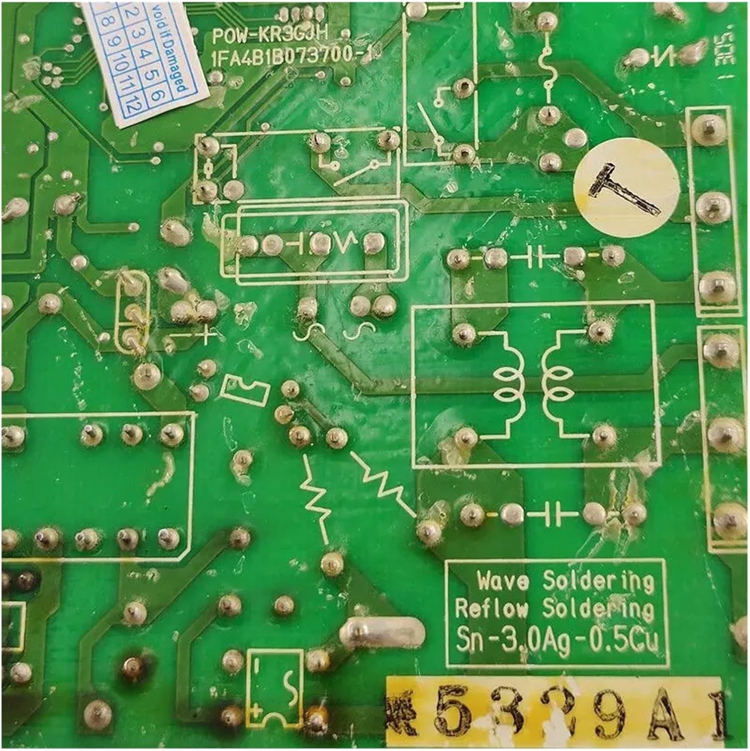 Compatible For SANYO POW-KR3GJH 1FA4B1B073700-1,Air Conditioner Computer Board Circuit Board Board Air Conditioner Parts