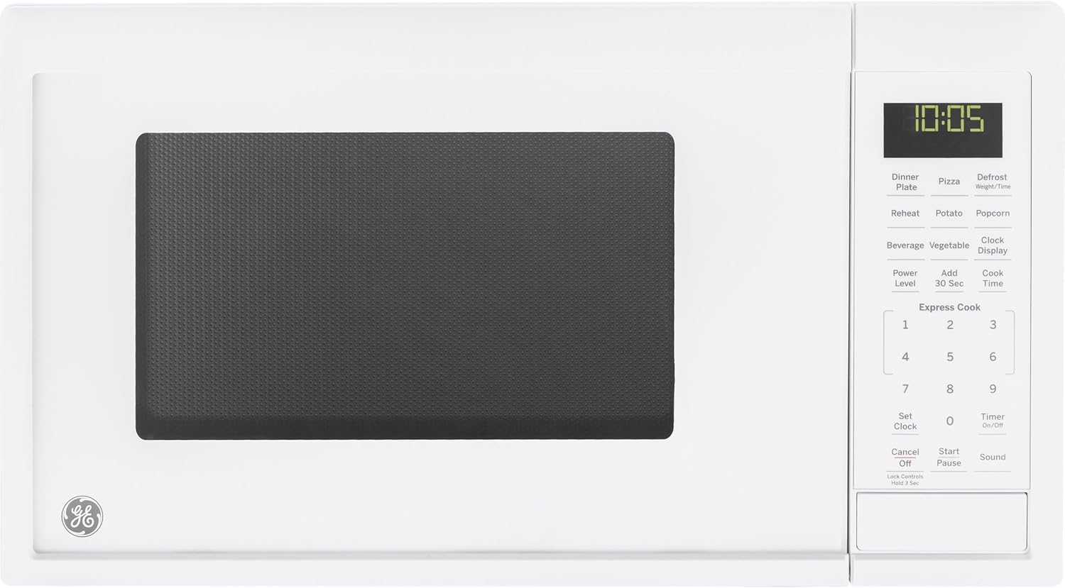 GE countertop Microwave ovens, Small, White