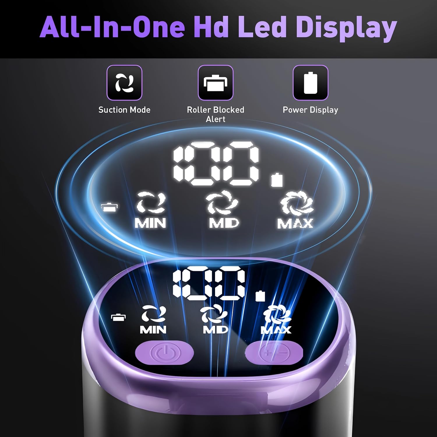 LED Cordless Stick Vacuum Cleaner for Apartments – Lightweight 4-in-1 Rechargeable Vacuum with LED Headlight, Quiet Strong Suction, Self-Standing & Easy Storage for Hardwood Floors & Carpets