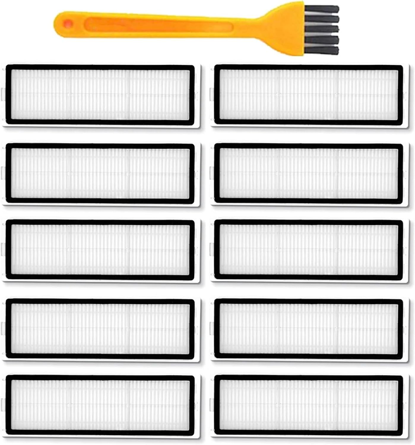 Compatible for Dreame F9 Robot Vacuum Cleaner HEPA Filter Replacement(10PCS)