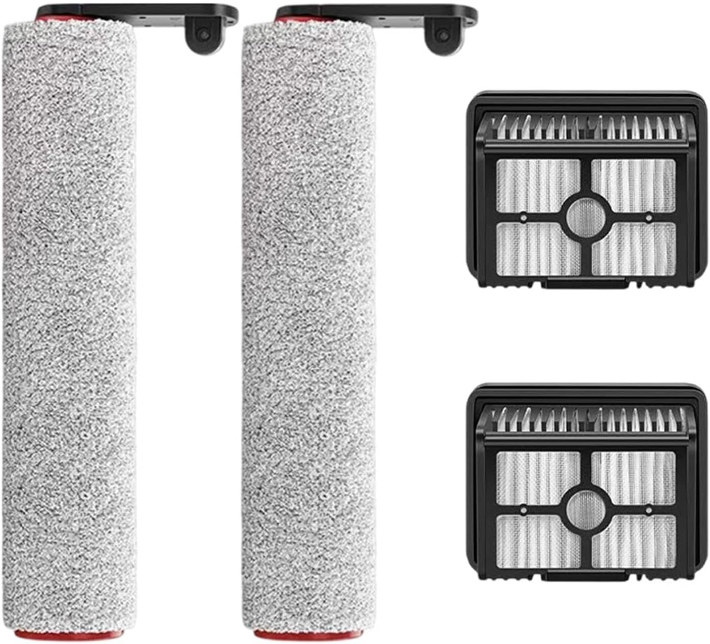Compatible For Dreame H12 Pro Plus Wet Dry Vacuum Cleaner Soft Brush Roller And HEPA Filter(C)