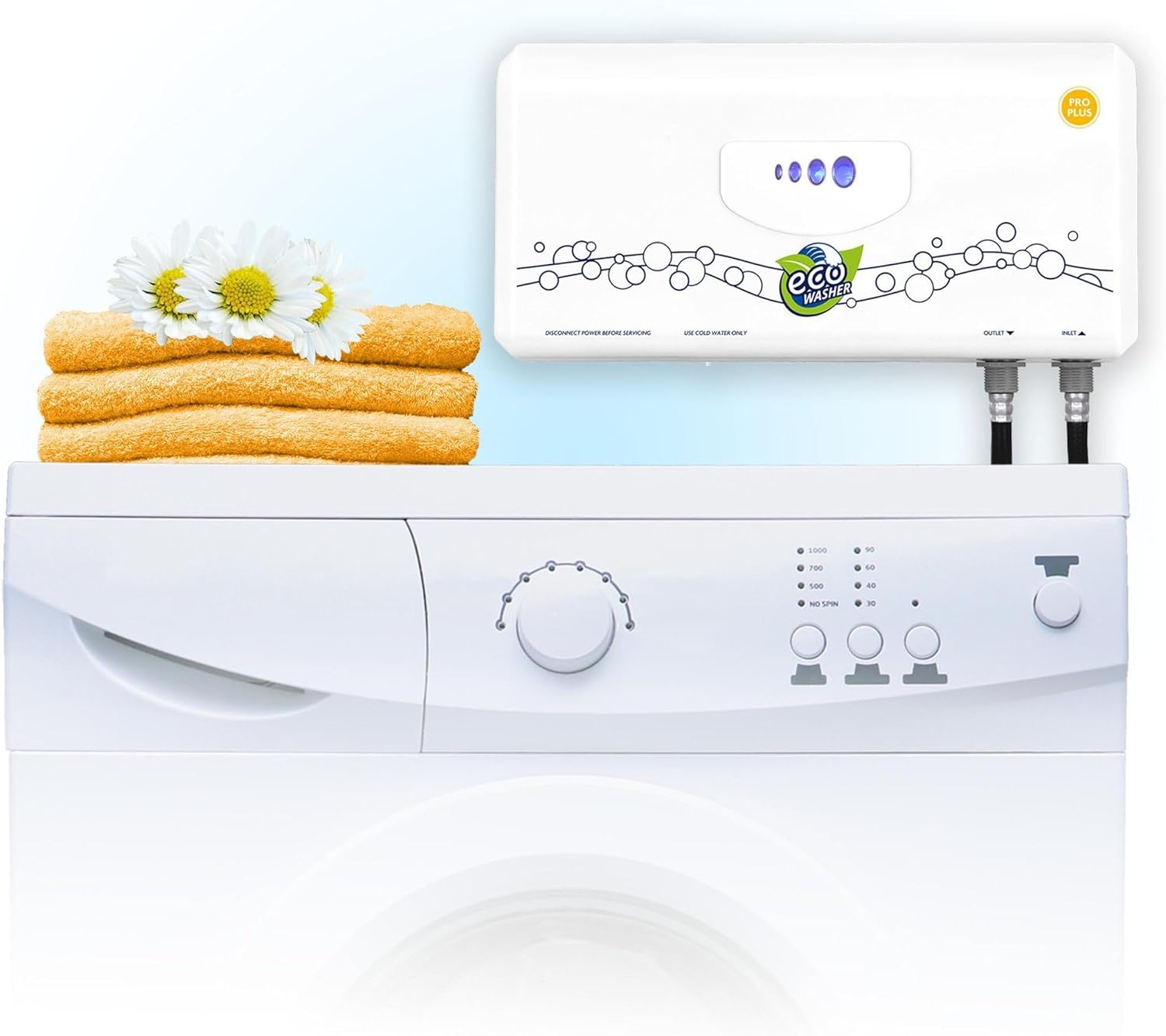 NEW to Amazon EcoWasher®ProPlus #1 Hard Water Ozone Laundry Solution| Celebrating 13th Anniversary Model Combining Ozone Ionization 