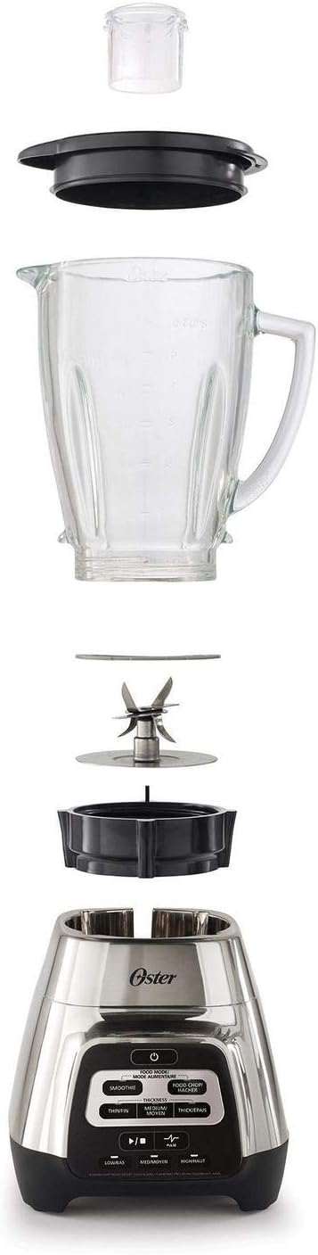 Texture Select Master Series Blender - Brushed Nickel and Black, 800W