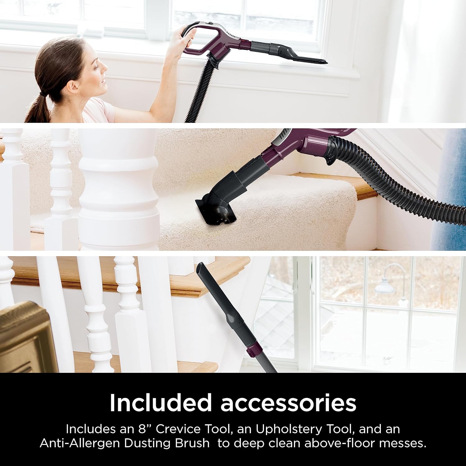 Shark LA702 Rotator Pet Lift-Away ADV Upright Vacuum with DuoClean PowerFins HairPro & Odor Neutralizer Technology, Wine Purple