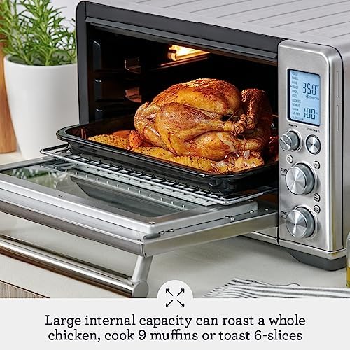 Breville BOV860BSS Smart Oven Air Fryer and Convection Oven, Brushed Stainless Steel
