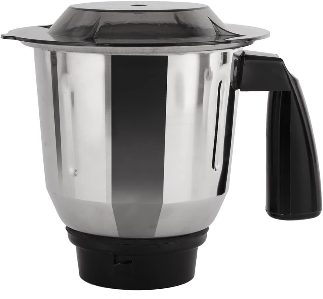 Sumeet Tradtional 750 Watts / 110V Mixer Grinder with 3 Stainless Steel Jars Countertop, Blender Indian Mixer Grinder For Canada/USA (Amica BlackGrey)