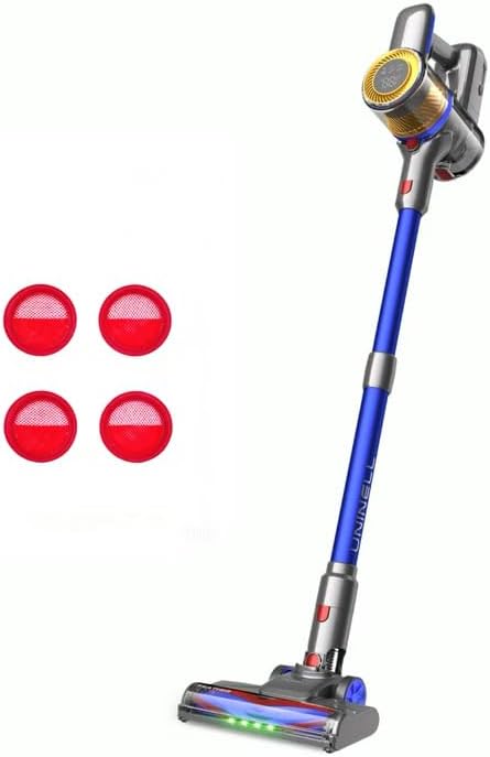 UNINELL HOME UV1 Cordless Vacuum Cleaner Bundle with Hepa Filter *4 PCS
