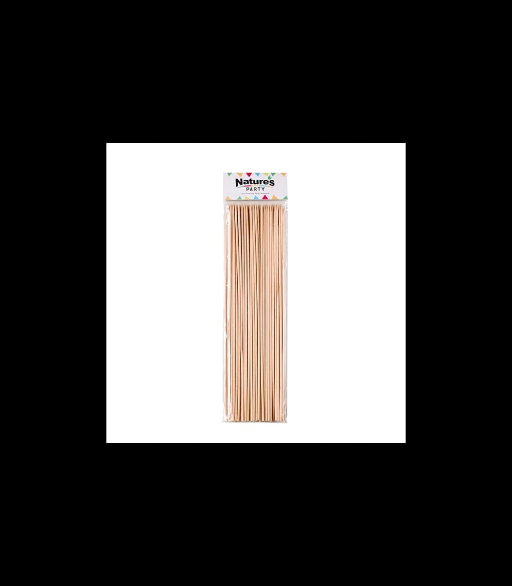 PacknWood 8NPBBQ31 11.81 in. Round Bamboo BBQ Skewers - 5000 Piece