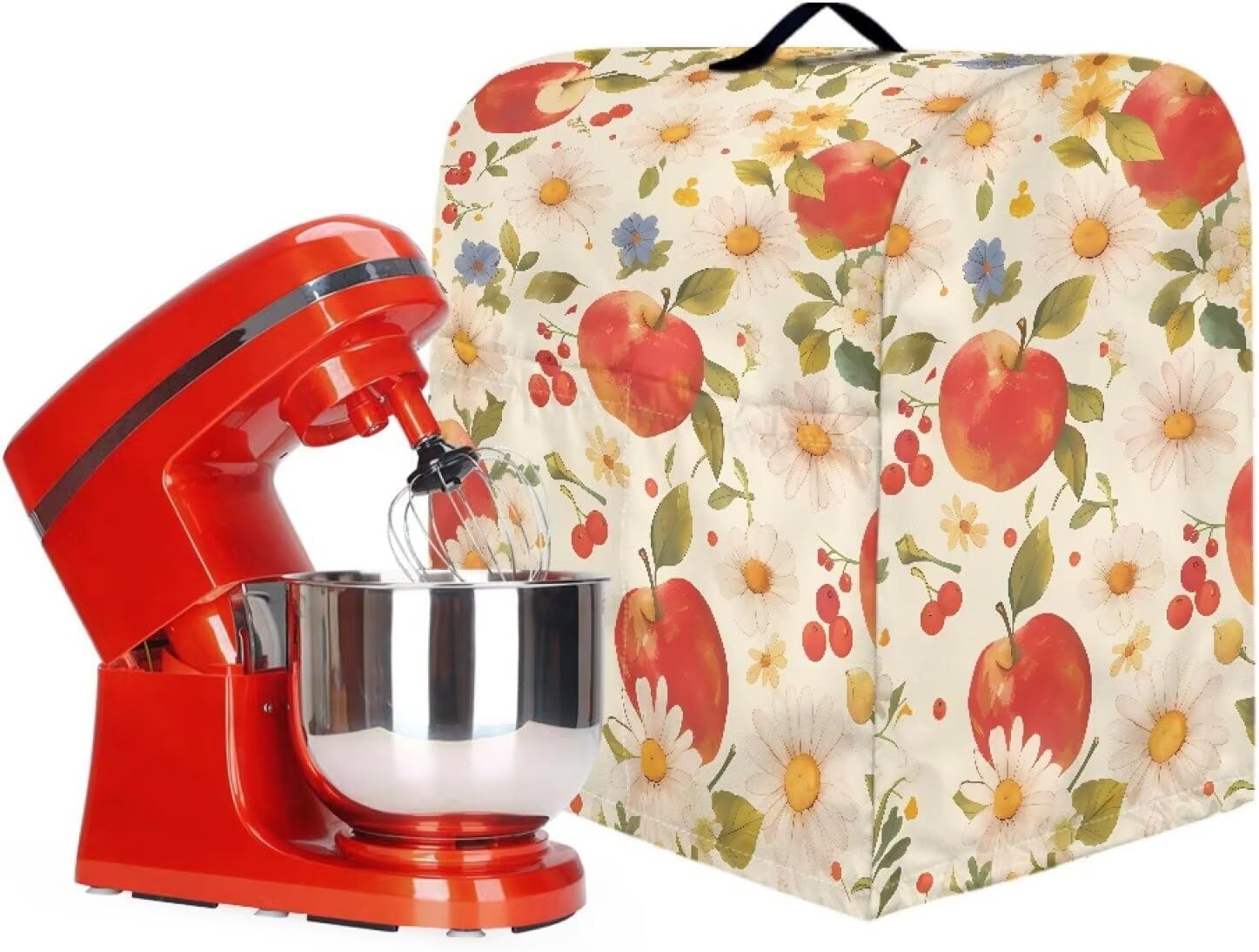 Stand Mixer Organizer Bags, Stand Mixer Cover with Hook Portable Blender Covers Waterproof Blender Covers Sturdy Appliances Acessories Fashion Kitchen Attachments Cute Daisy