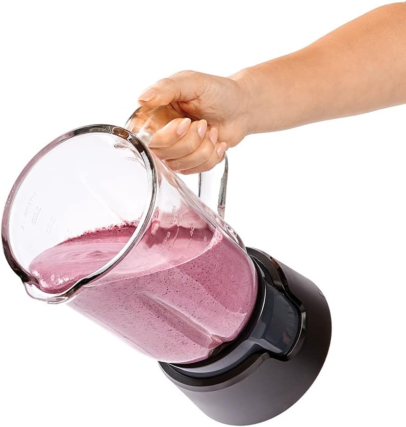 PowerXL Boost Blender, 4 Speed, 800 Watts, 48-oz Glass Jar, Black