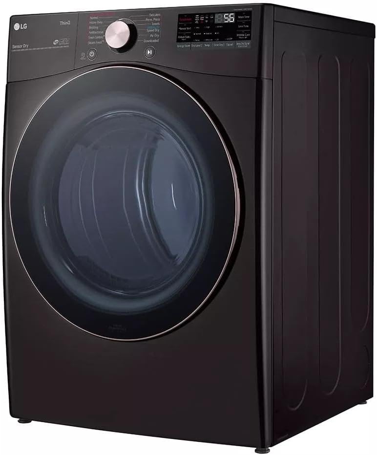 LG DLEX4000B 7.4 cu. ft. Ultra Large Capacity Smart wi-fi Enabled Front Load Electric Dryer