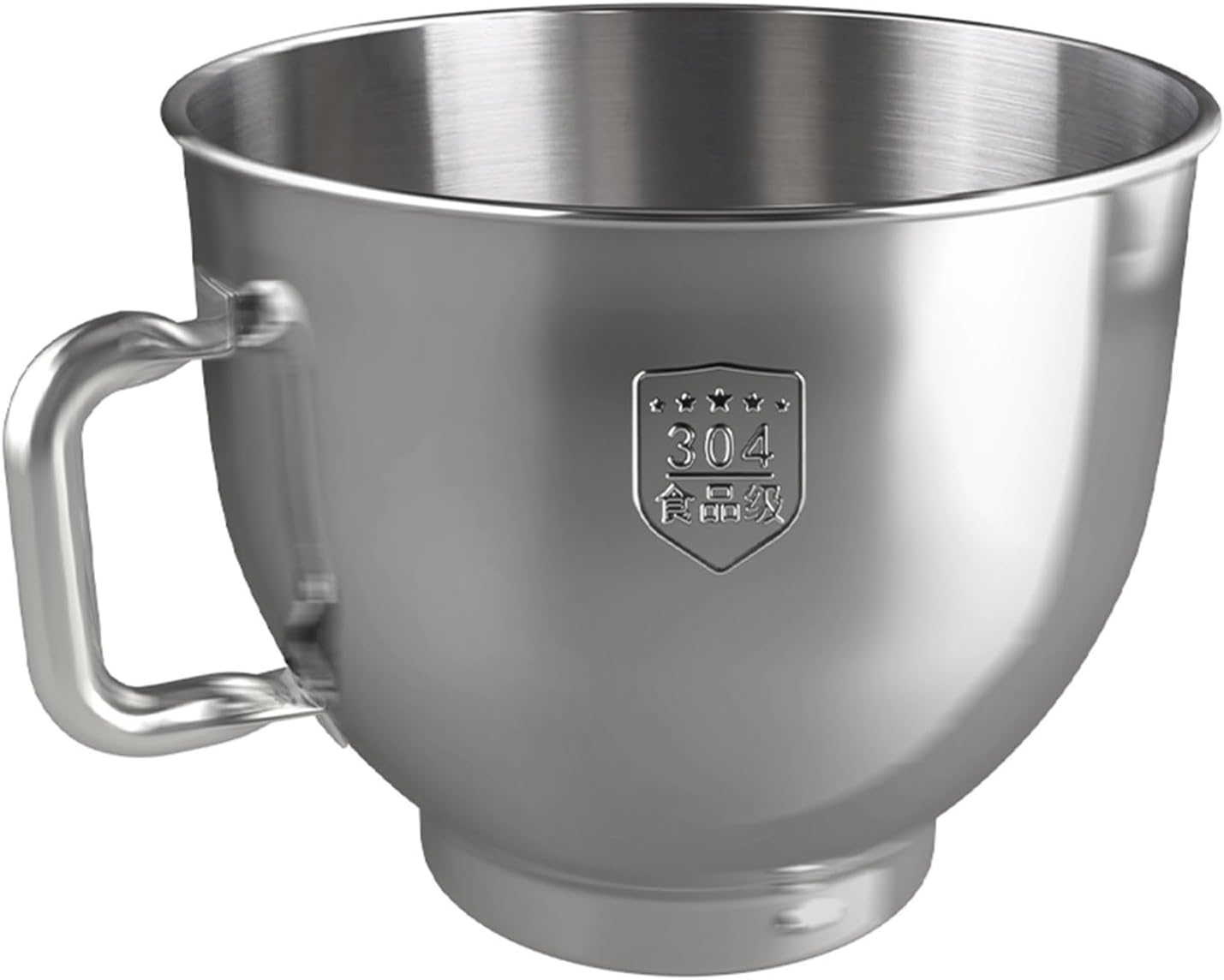 Blender and Noodle Hook Egg Beating Paddle Kneading Bucket Stainless Steel Blender Accessories Parts(8L Noodle Bucket)