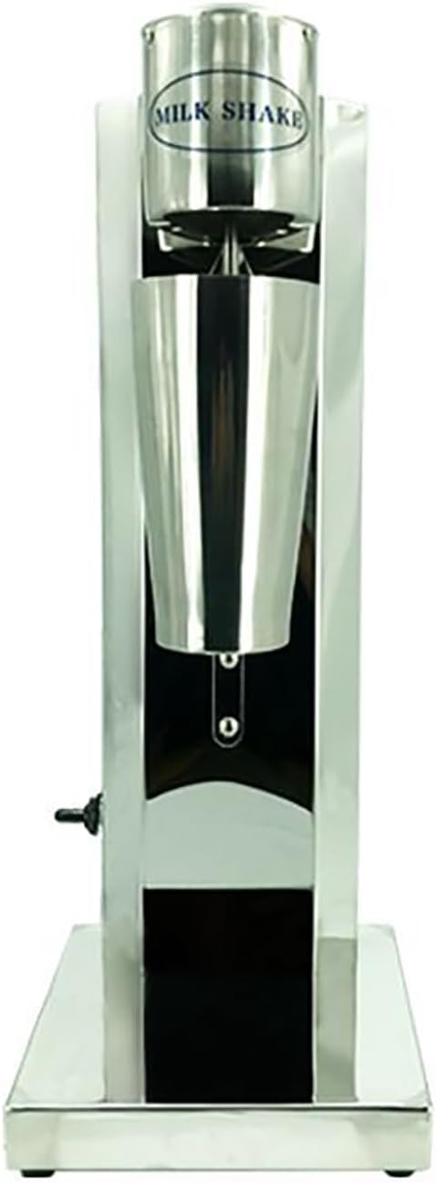 Milkshake Maker,Electric Drink Mixer Commercial Milkshake Blender,2 Speeds,Stainless Steel 180W 18000RMP Speed Adjustable with Mixing Cup
