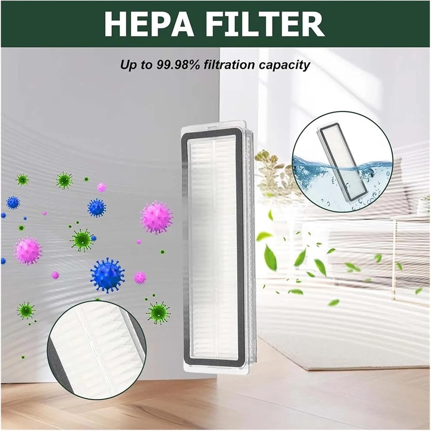 MBTSQD Fit Compatible with Xiaomi Robot Vacuum X20+/X10+ /X20 Plus/X10 Plus Parts Main Side Brush Hepa Filter Mop Cloth Pads Dust Bag Accessories(E12PCS)