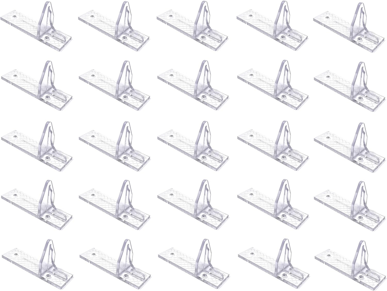 JSP Manufacturing Clear Plastic Aspen Mini Snow & Ice Roof Guards Prevents Sliding Snow Ice Buildup (25)