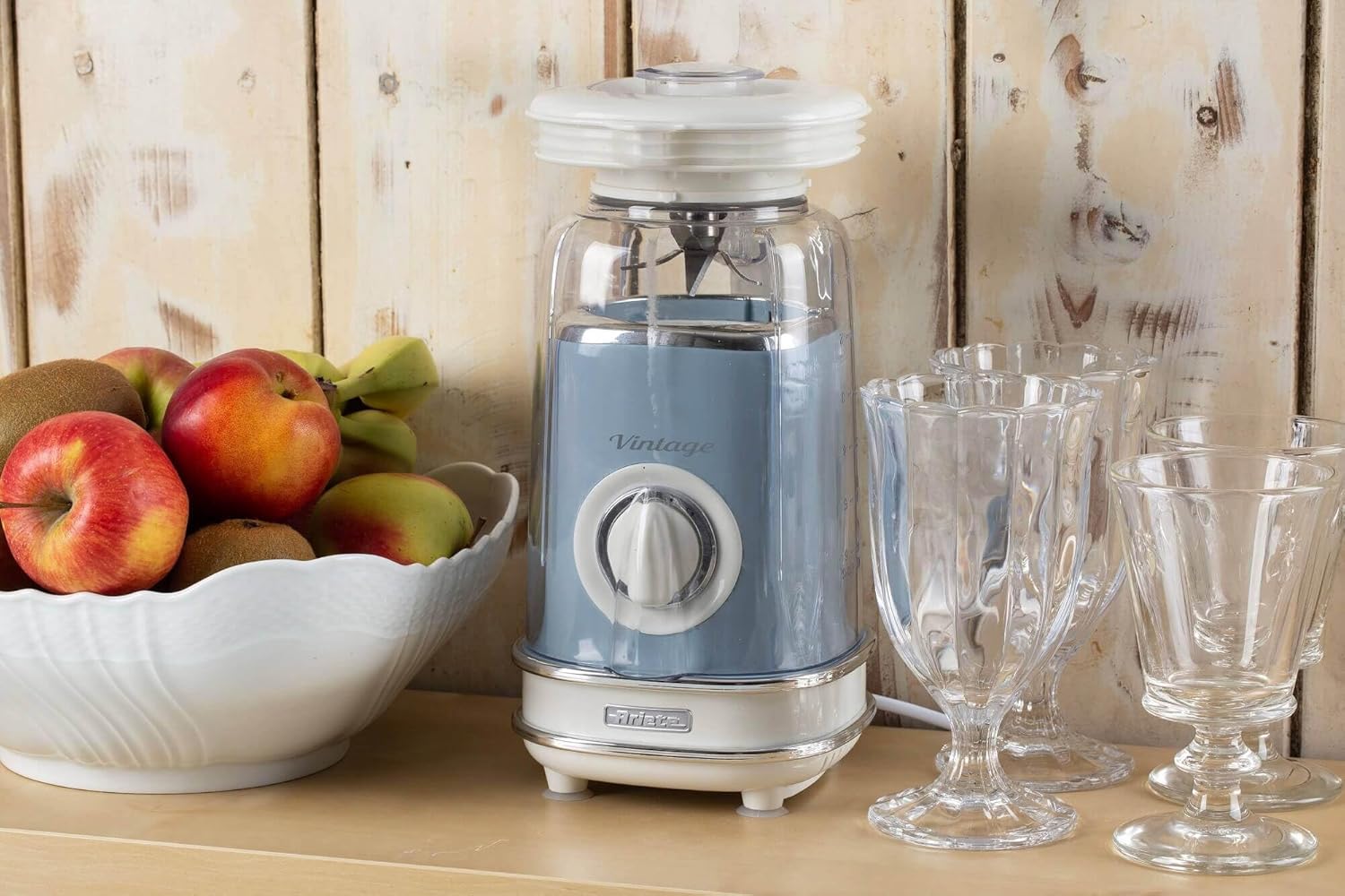 Ariete 568 568/3 Plastic Blender, 1.5 Liter, Celestial Blue