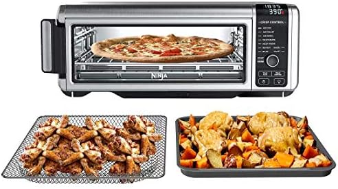 Ninja Foodi 9-in-1 Digital Oven Air Fry, Air Roast/ Broil, Bake, Bagel, Toast, Dehydrate, Keep Warm, and Reheat - Stainless Steel