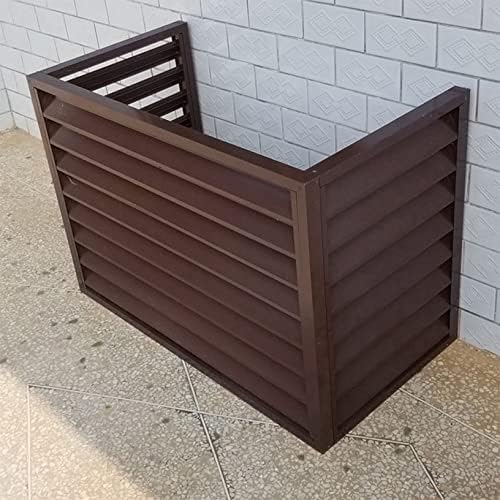 Air Conditioner Cover,Air Conditioner Privacy Fence Decorative Screen,All Weather Anti Theft AC Covers Split Air Conditioner Covers,Air Conditioner Covers for Outside Units,Ac Cover for Outs