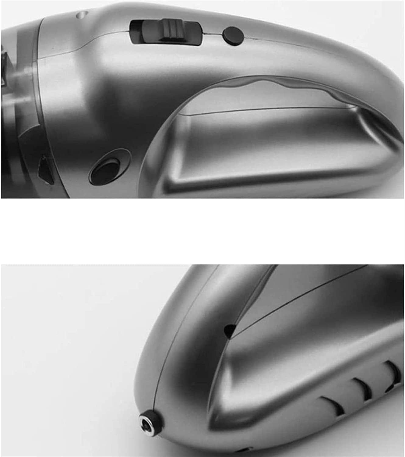 Handheld Vacuum, 4Kpa Powerful Suction Wet & Dry Vacuum Cleaner, Handheld Vacuum Cordless with Quick Tech, Rechargeable Portable Handheld Vac with Stainless Steel HEPA Filter