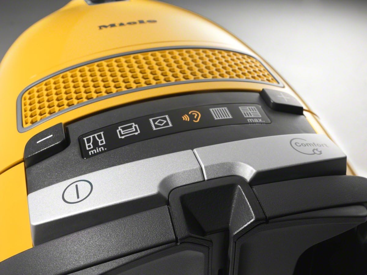 Miele 41GFE036USA Complete C3 Calima Canister Vacuum, Tuscany Yellow