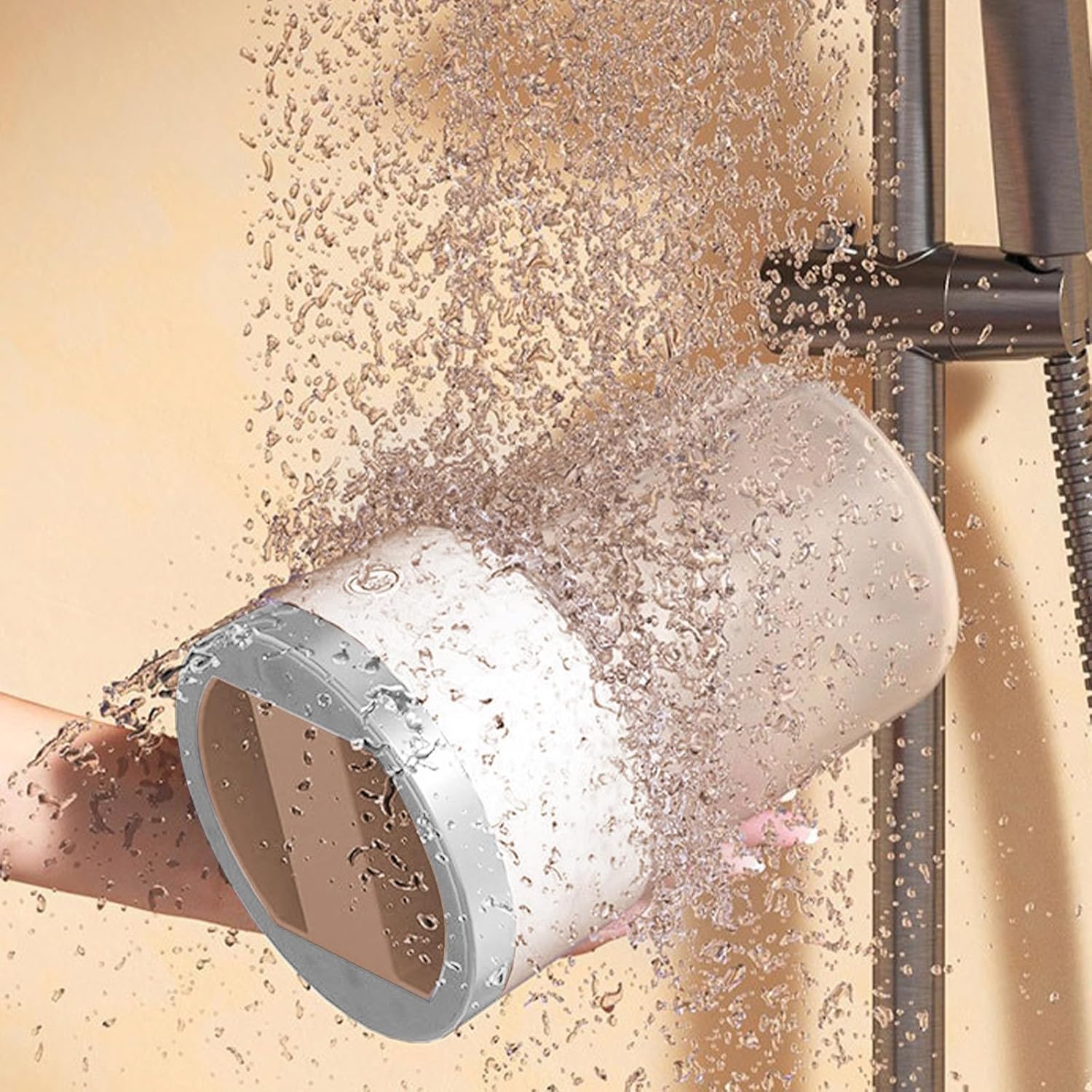 Portable Rechargeable Cordless Mini Washing Machine, Underwear Washing Machine, 4000mAh, 1L Capacity, Compact Quiet Mini Fully Automatic Washing Machine for Bras, Underwear & Socks (Pink)