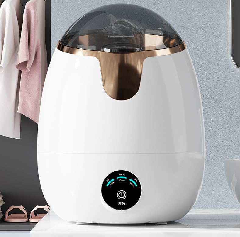 Mini Underwear Washing Machine Semi-Automatic Washing,Spin-Drying Dual-Purpose Underpants Washer (gray)