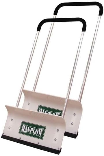 Manplow PRO24 2PK Pro Line Snow Pusher, Silver