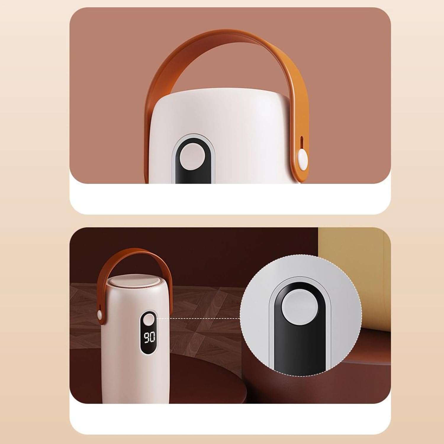 Portable Clothes Dryer, Foldable Electric Laundry Drying Machine, Compact Fast Drying Solution, 6.5 Inches for Clothing, Garments, and Fabrics, Indoor, Outdoor, Travel, Dorm, Hotel, Rv, Camping