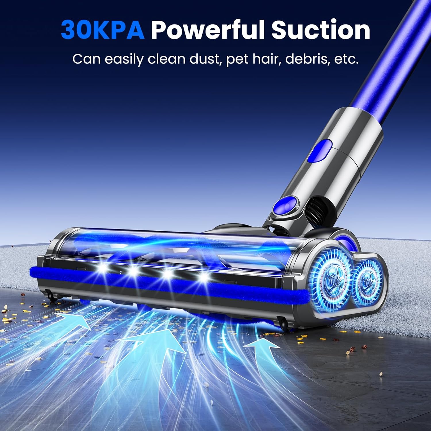 Cordless Handheld Vacuum Cleaner (Black)