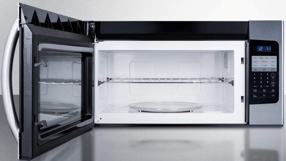 Summit 30” Over The Range Microwave, 1.6 cu.ft., Stainless Steel- OTRSS301