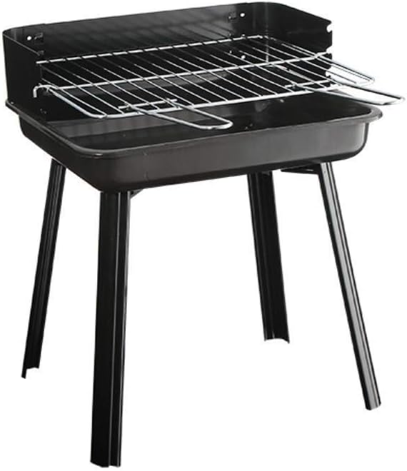 Folded Portable Charcoal BBQ Grill Outdoor Barbecue Charcoal Stainless Steel Kebab Grill Folding Grill Portable Grill Perfect for Camping