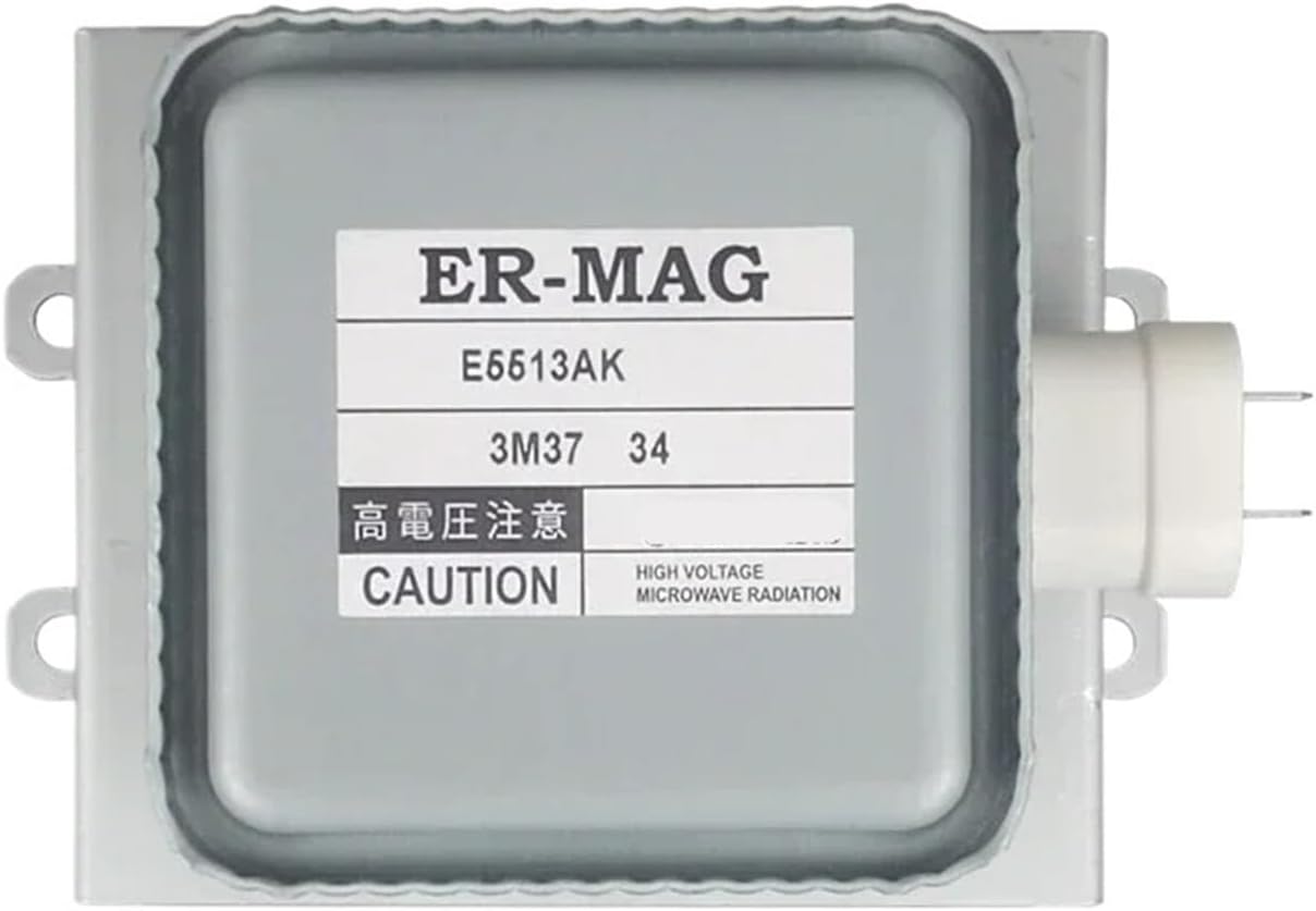 Replace Microwave Oven Magnetron, Compatible For Toshiba, E5513AK Air-cooled Fixed Frequency Long Bottom Plate 1300W Microwave Vacuum Tube