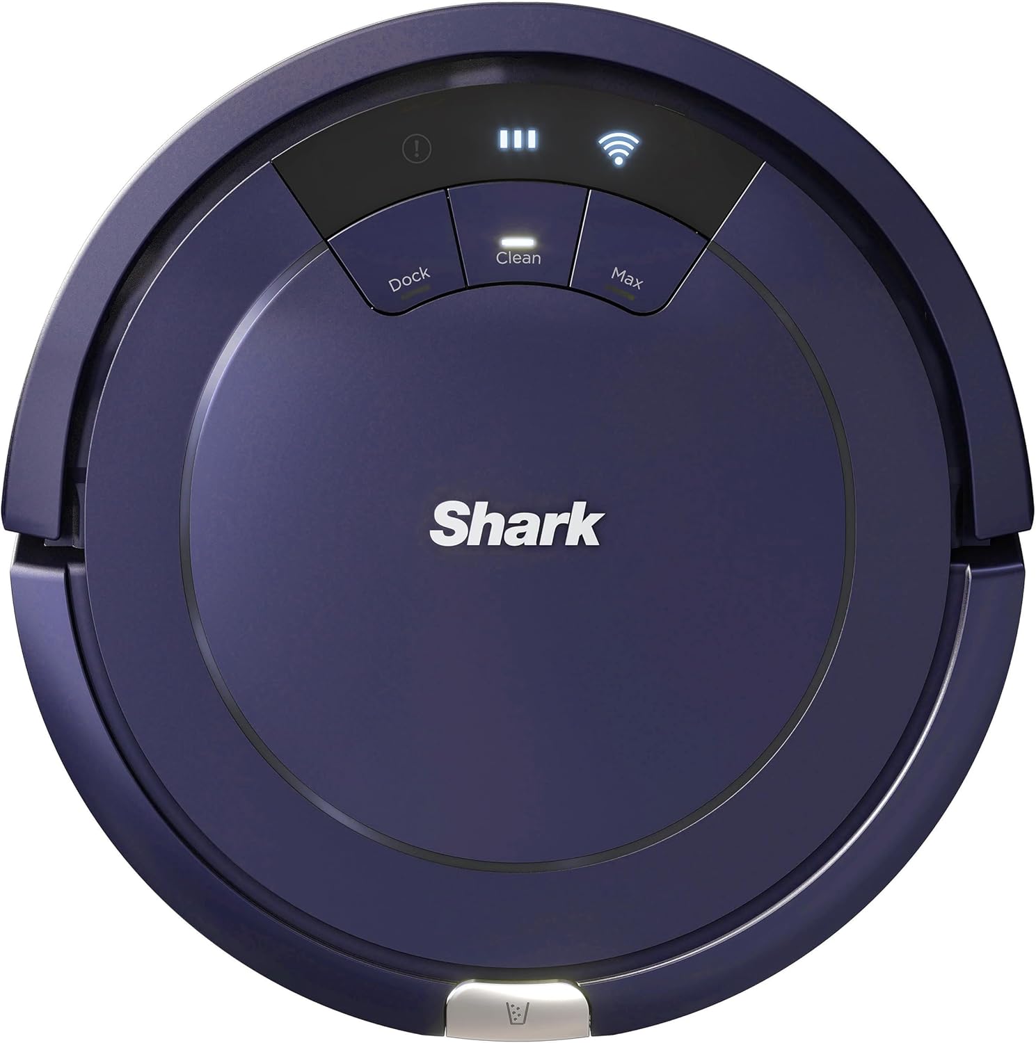 SHARK RV765 ION Robotic Vacuum, Wi-Fi Connected, 120min Runtime, Compatible with Alexa, Multi-Surface Cleaning, Deep Royal Blue (Renewed)