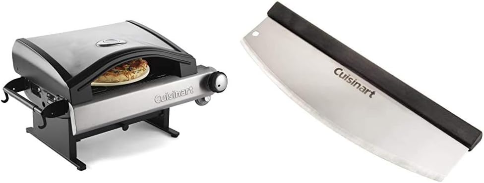 Cuisinart CPO-600 Portable Outdoor Pizza Oven CPS-050 Alfrescamore Quick Cut Pizza Cutter