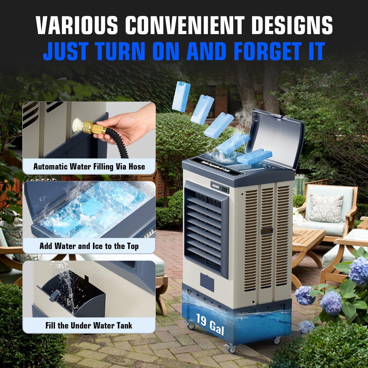 6500CFM Swamp Cooler, 48