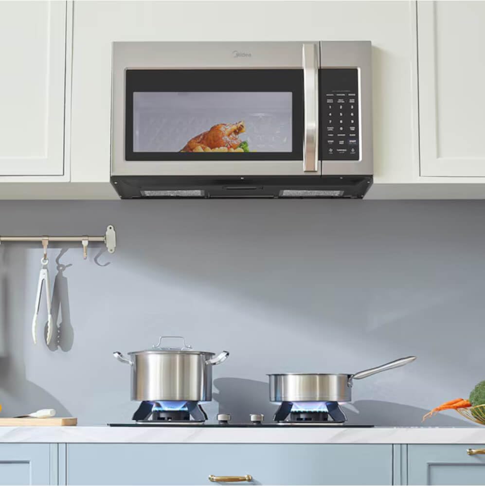 Midea 1.7 Cu. Ft. 30in Over-the-Range Microwave [Stainless Steel]