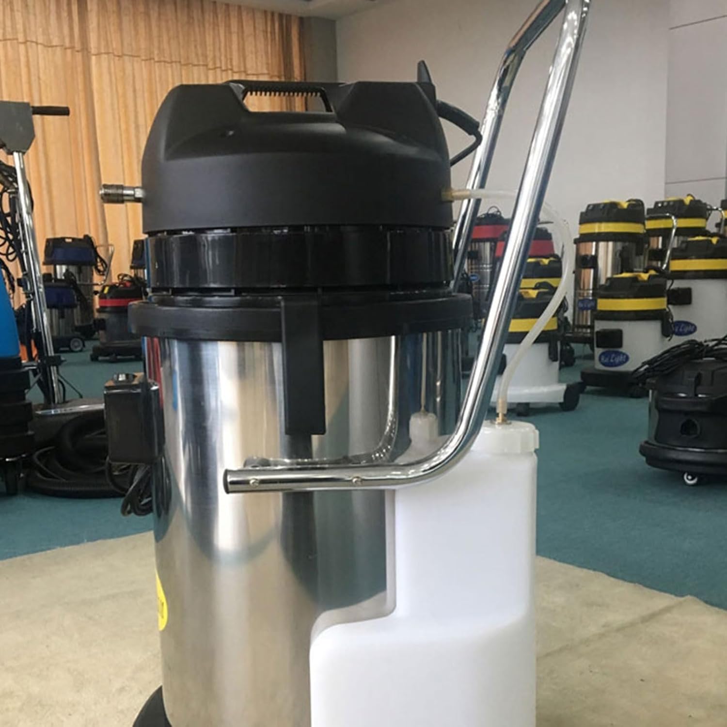 LABIXIAOXIN 60L Cleaning Machine 110V New Cleaning Machine, can be Used for Carpets, Sofas, Curtains, but Also can Vacuum, Absorb Water, Super Power