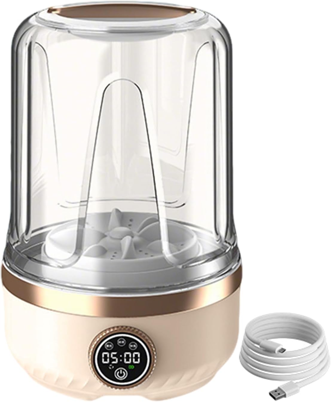 Mini Washing Machine 3 – Gear USB Rechargeable Clothing, Washer, 2L Panty, Apartment Camping Travel Home Dormitory | Apartment Camping Travel Home Dormitory Laundry Socks Delicate Fabrics Towels