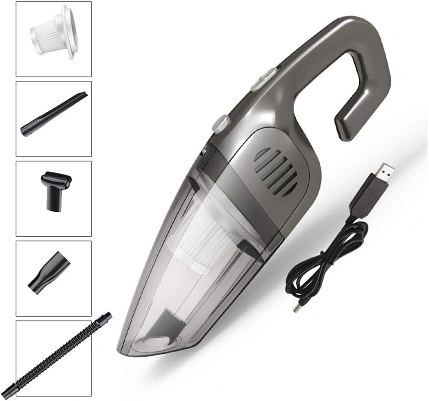 Handheld Vacuum Cleaner 7000PA Wet Dry Powerful Cyclonic Suction Lightweight Quick Charge Vacuum Cleaner Cordless for Home&Car