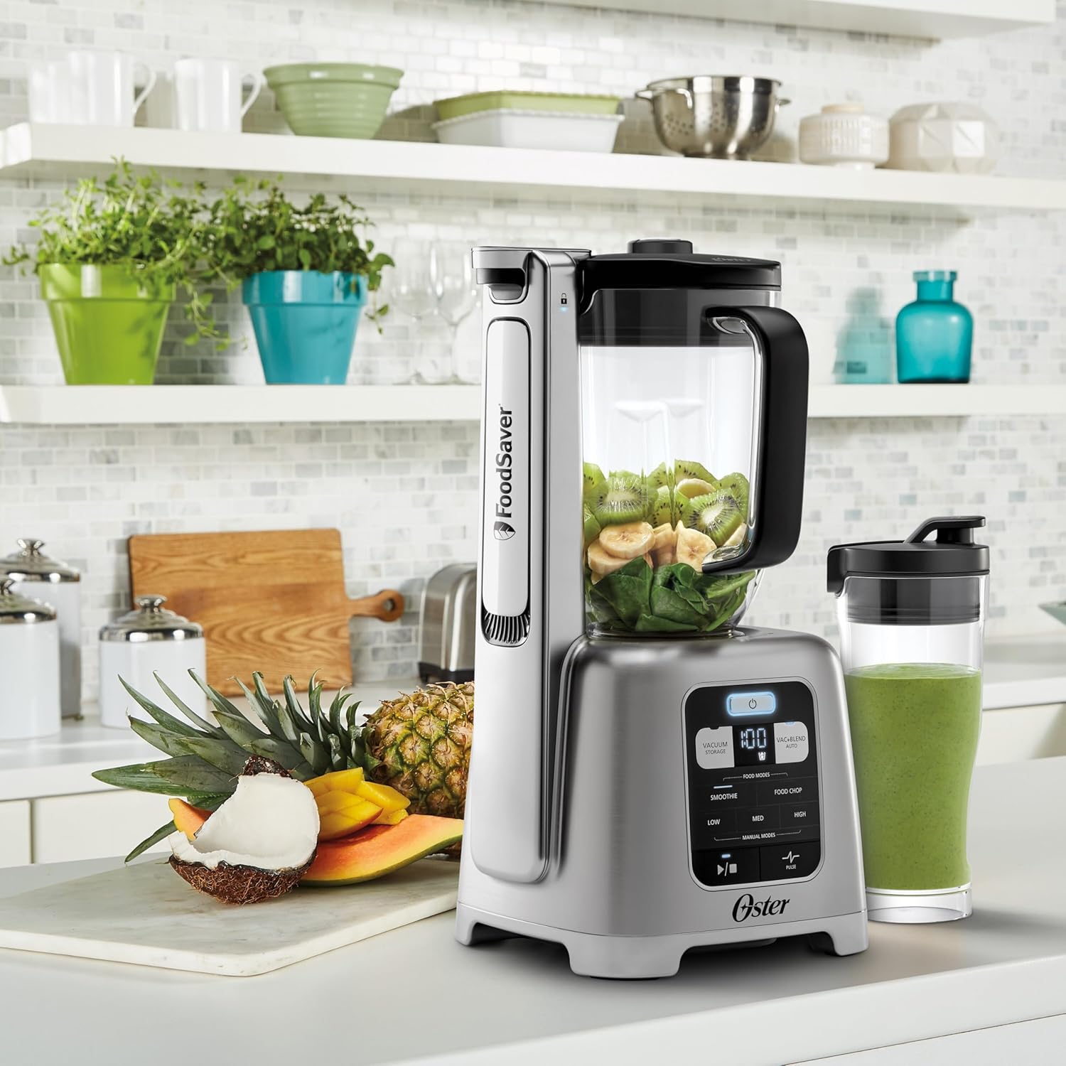 Oster Blender with FoodSaver Vacuum Sealing System