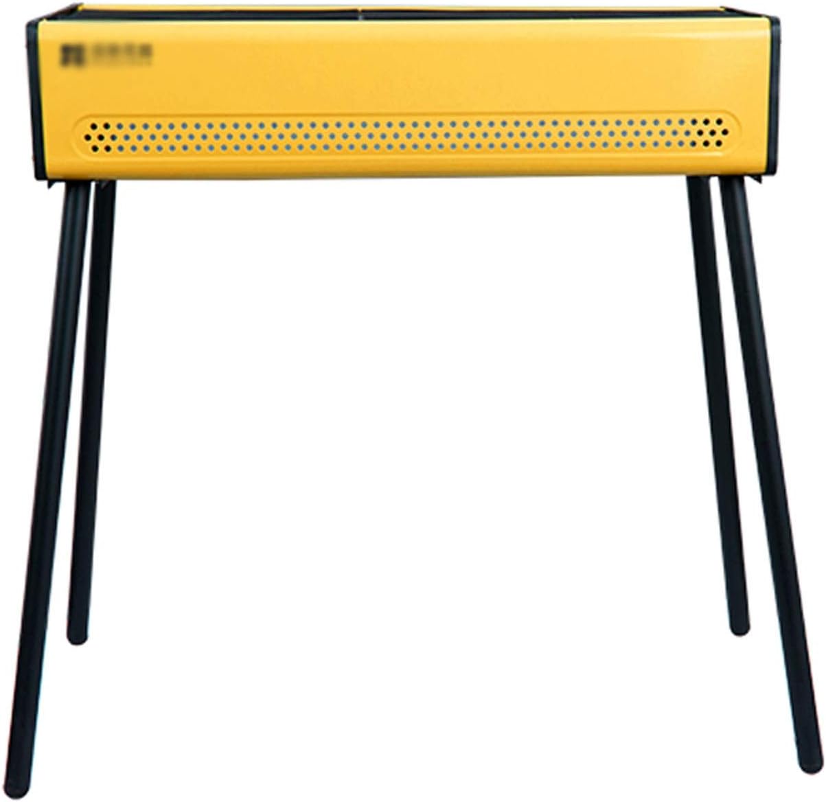 Barbecue Grill/Charcoal Grill Garden Outdoor Barbecue Grill Large Household Charcoal Grill with Metal Mesh Storage Side Basket Portable Field Thickening Barbecue Charcoal Grill Suitable for 5-8 People