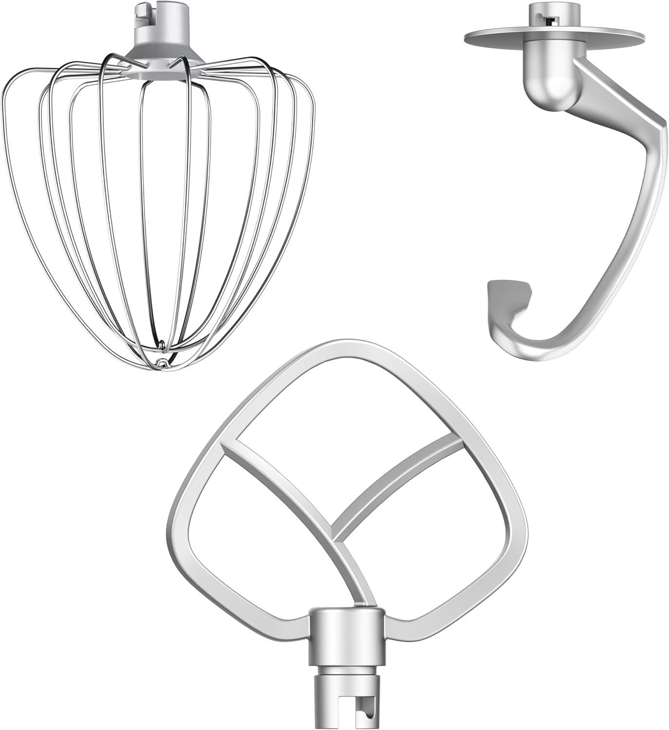 Kitchen Stand Mixer, 6.5 Quart, 6 Speed Tilt-Head Kitchen Mixer, Electric Food Mixer with Dough Hook, Wire Whip, Beater, Gold