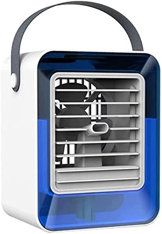 Portable Air Conditioner Fan, Personal Air Cooler Mini Air Conditioner, Desktop Table Cooling Fan, Suitable for Home, Bedroom Room, Office, Dorm, Car, Camping