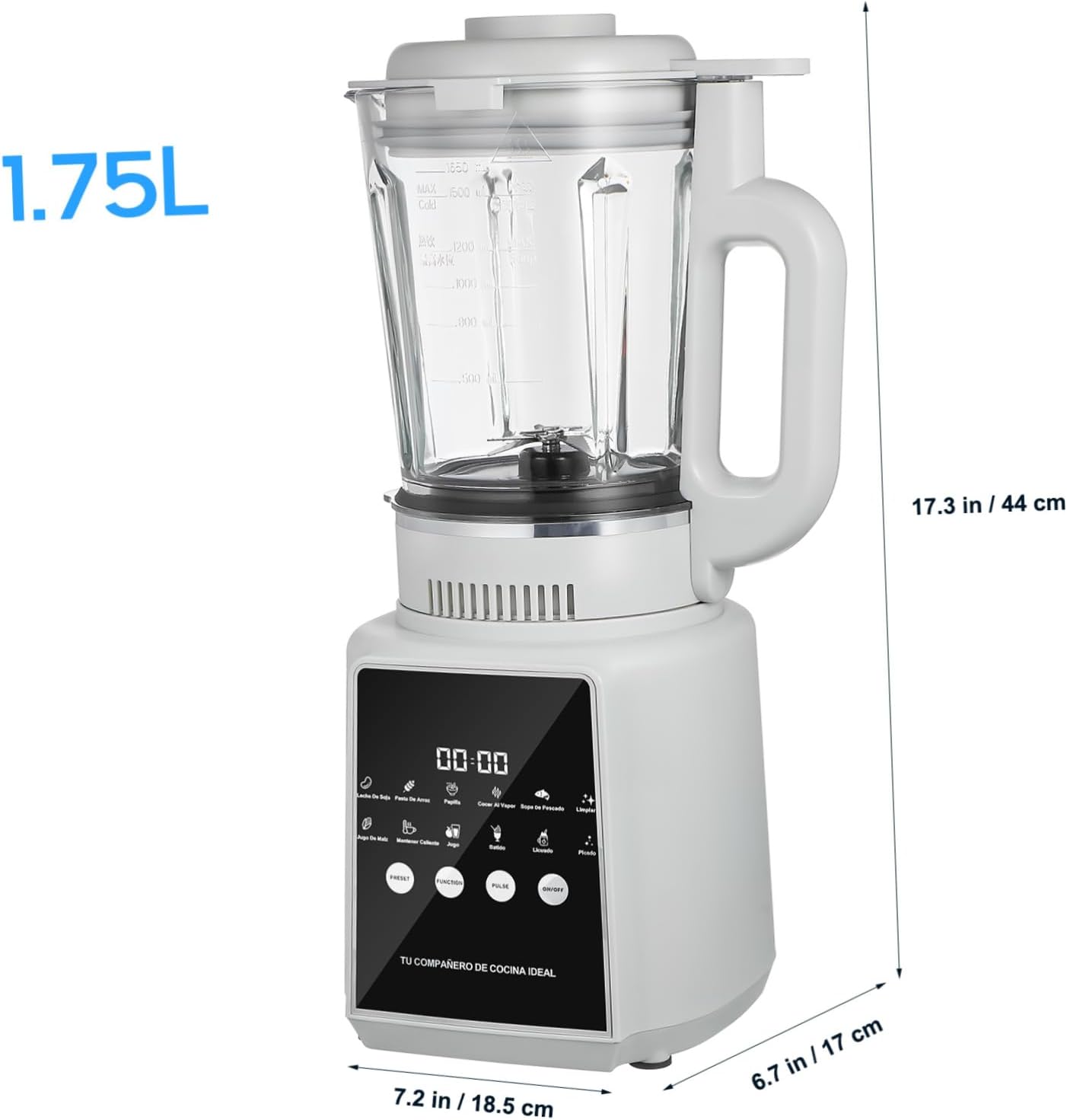 110v Juicer Blender Combo High Speed Blender Countertop for Kitchen Electric Us Plug Fruit Juicer