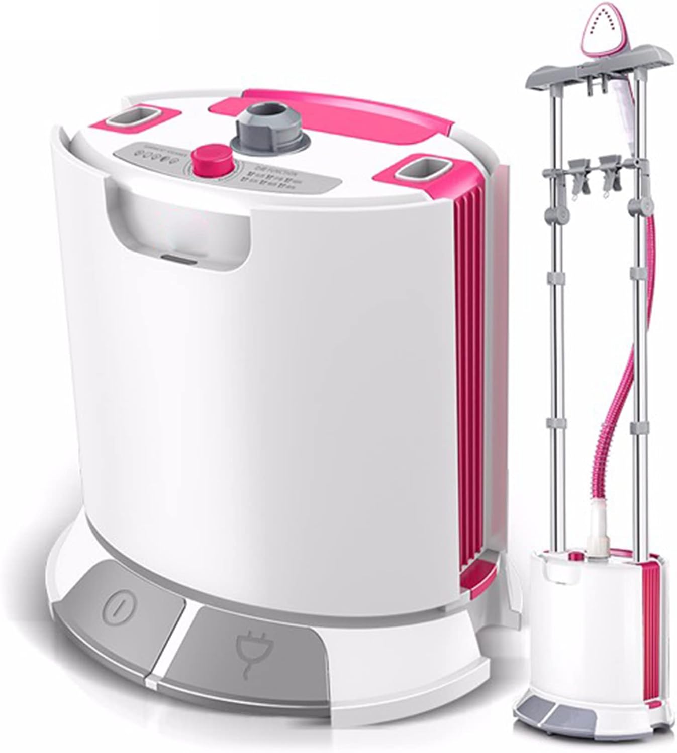 Clothes Vertical Garment Steamer 2000W Professional Heavy Duty Clothes Steamer for Commercial,Home Handheld Clothes Steam Iron 45S Quick Wrinkle Removal,White