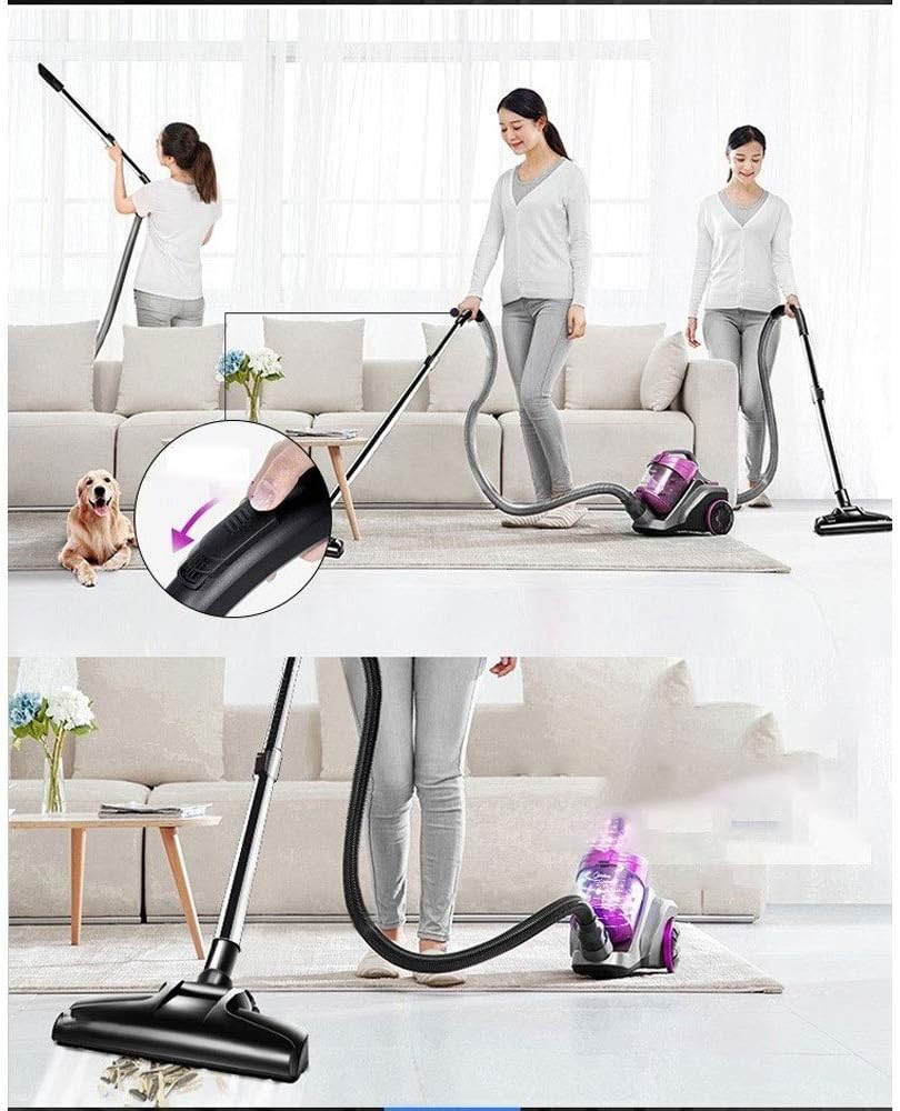 Vacuum Cleaners Handheld Vacuum Cleaner, for Home Hard Floor Carpet Lightweight Power Strong Suction Powered Brushes Cordless Stick Vacuum