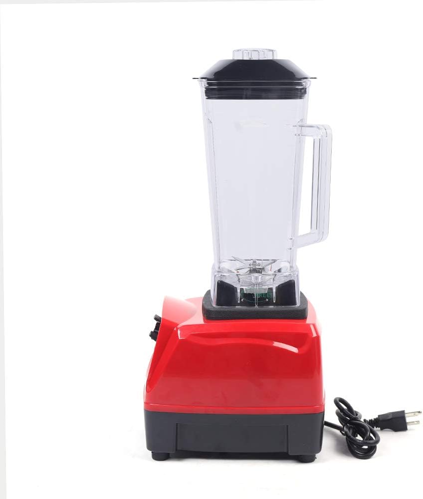 Commercial Food Blender Mixer, 2L 2200W Heavy Duty Countertop Kitchen Blender High Speed Fruit Extractor Juicer for Fruits, Shakes, Smoothies & Soup