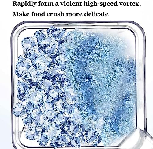 Commercial Blender for Smoothies & Ice Crushing, 2L Electric Stand Mixer with 17,000 RPM Blades, 5 Presets, Soundproof, Quiet Kitchen Machine for Home & Professional Use